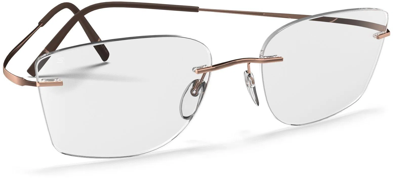 Silhouette Titan Minimal Art Stellar Chassis Rimless 5599 Eyeglasses - view 3